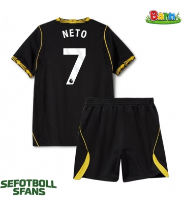 Chelsea Pedro Neto #7 Bortaställ Barn 2026-27 Kortärmad (+ Korta byxor)